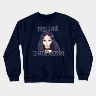 Toss A Coin To Your Witcher Crewneck Sweatshirt